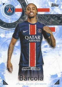 Figurina Bradley Barcola - Exhibition Paris Saint-Germain 2024-2025
 n. 24 - Topps