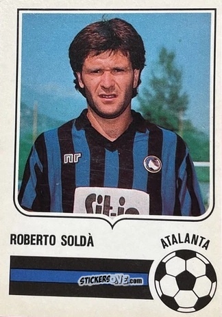 Sticker Roberto Soldà - Forza Goal 1985-1986
 n. ATA10 - Perfetti