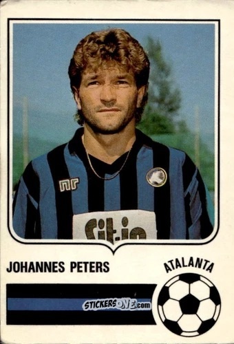 Cromo Johannes Peters - Forza Goal 1985-1986
 n. ATA14 - Perfetti