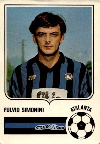 Sticker Fulvio Simonini - Forza Goal 1985-1986
 n. ATA18 - Perfetti