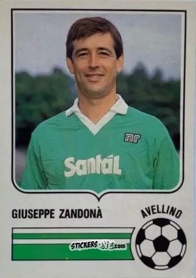 Figurina Giuseppe Zandonà - Forza Goal 1985-1986
 n. AVE10 - Perfetti