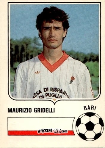 Sticker Maurizio Gridelli - Forza Goal 1985-1986
 n. BAR8 - Perfetti