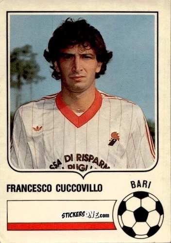 Sticker Francesco Cuccovillo - Forza Goal 1985-1986
 n. BAR16 - Perfetti