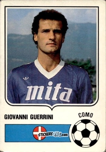 Sticker Giovanni Guerrini - Forza Goal 1985-1986
 n. COM10 - Perfetti