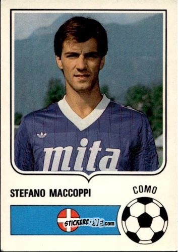 Sticker Stefano Maccoppi - Forza Goal 1985-1986
 n. COM14 - Perfetti