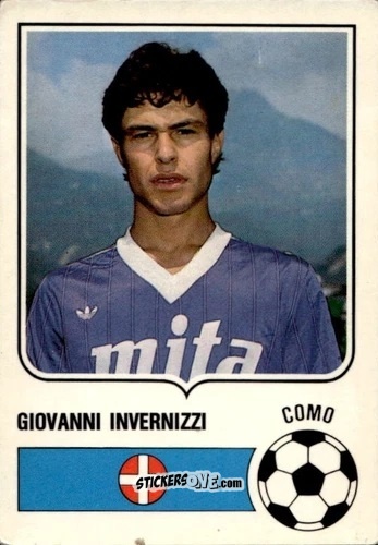 Sticker Giovanni Invernizzi - Forza Goal 1985-1986
 n. COM15 - Perfetti