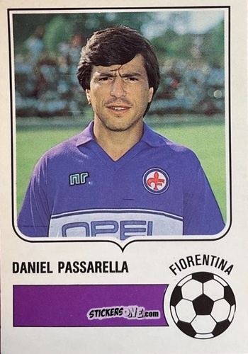 Cromo Daniel Passarella - Forza Goal 1985-1986
 n. FIO8 - Perfetti