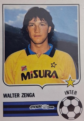 Sticker Walter Zenga - Forza Goal 1985-1986
 n. INT2 - Perfetti