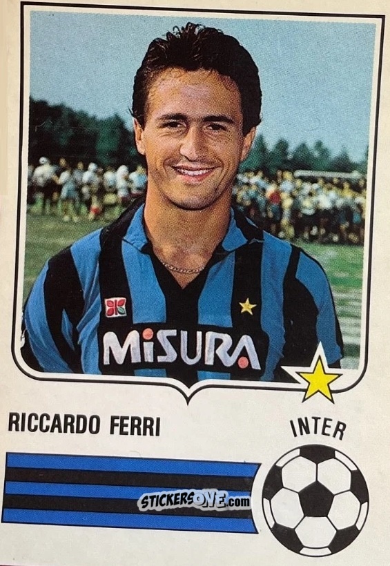 Sticker Riccardo Ferri - Forza Goal 1985-1986
 n. INT7 - Perfetti