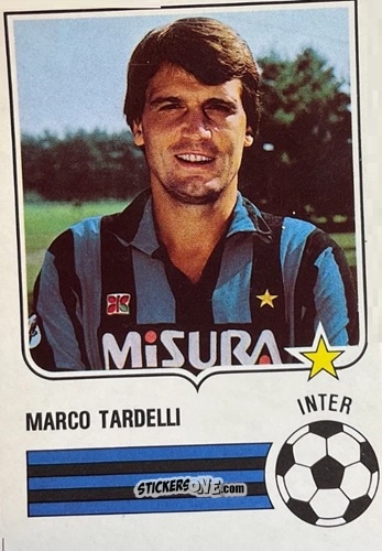 Sticker Marco Tardelli - Forza Goal 1985-1986
 n. INT14 - Perfetti