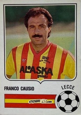 Sticker Franco Causio - Forza Goal 1985-1986
 n. LEC17 - Perfetti
