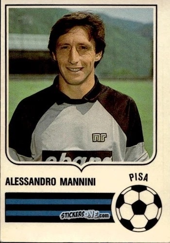 Sticker Alessandro Mannini - Forza Goal 1985-1986
 n. PIS2 - Perfetti