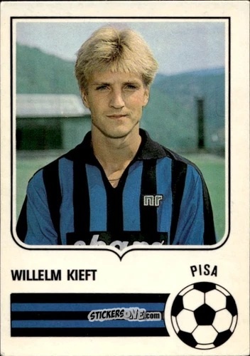 Sticker Willelm Kieft - Forza Goal 1985-1986
 n. PIS3 - Perfetti