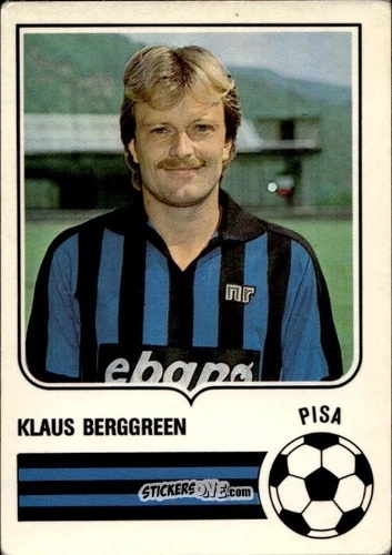 Sticker Klaus Berggreen - Forza Goal 1985-1986
 n. PIS4 - Perfetti