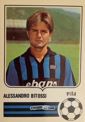 Sticker Alessandro Bitossi - Forza Goal 1985-1986
 n. PIS18 - Perfetti