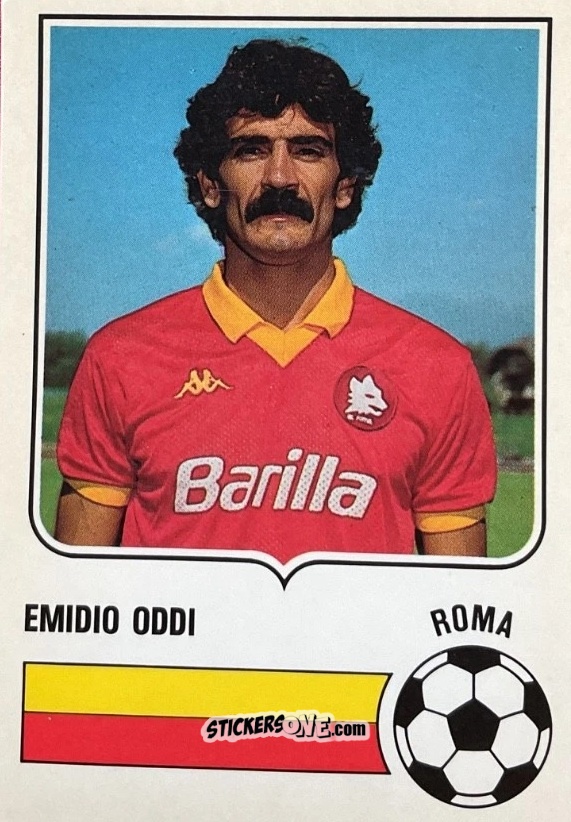 Sticker Emidio Oddi - Forza Goal 1985-1986
 n. ROM6 - Perfetti