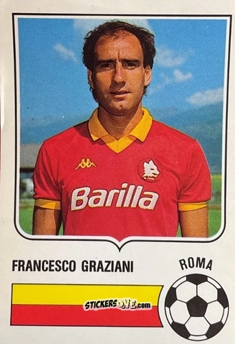 Figurina Francesco Graziani - Forza Goal 1985-1986
 n. ROM17 - Perfetti