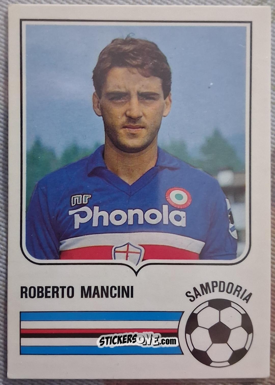 Sticker Roberto Mancini - Forza Goal 1985-1986
 n. SAMP16 - Perfetti