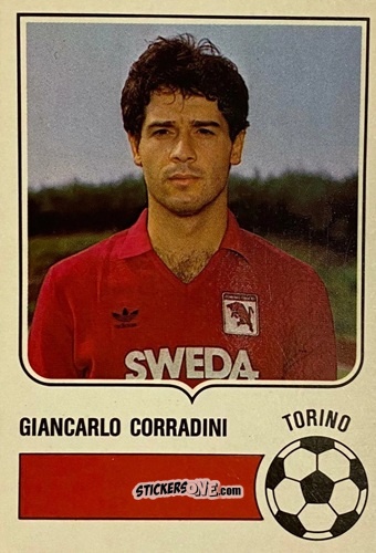 Sticker Giancarlo Corradini - Forza Goal 1985-1986
 n. TOR4 - Perfetti