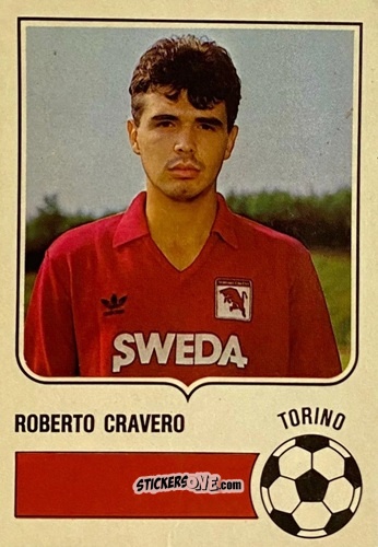 Sticker Roberto Cravero - Forza Goal 1985-1986
 n. TOR13 - Perfetti