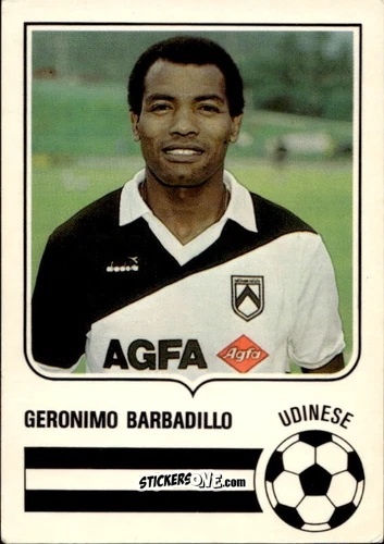 Sticker Geronimo Barbadillo - Forza Goal 1985-1986
 n. UDI13 - Perfetti