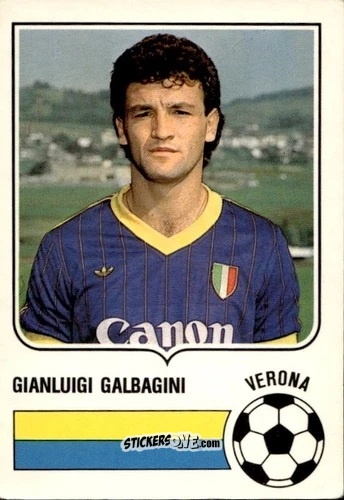 Sticker Gianluigi Galbagini - Forza Goal 1985-1986
 n. VER4 - Perfetti