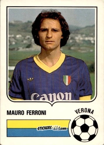 Sticker Mauro Ferroni - Forza Goal 1985-1986
 n. VER5 - Perfetti