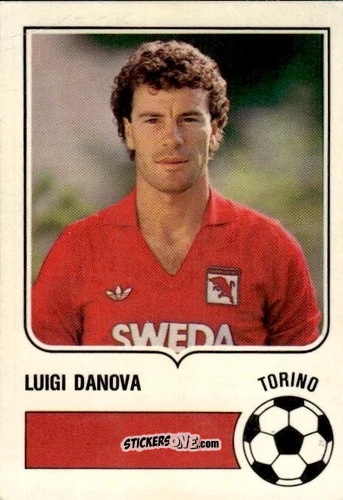 Sticker Luigi Danova - Forza Goal 1984-1985
 n. TOR6 - Perfetti