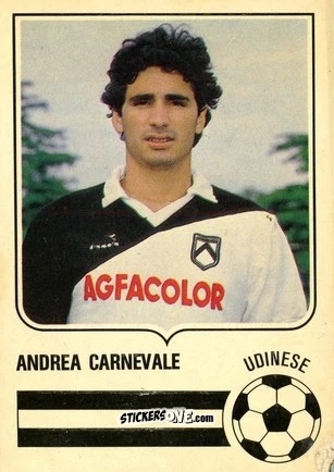 Figurina Andrea Carnevale - Forza Goal 1984-1985
 n. UDI18 - Perfetti