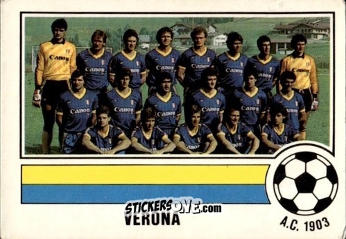 Figurina Squadra - Forza Goal 1984-1985
 n. VER1 - Perfetti