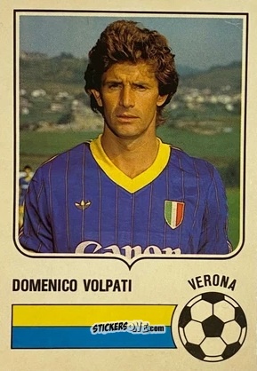 Sticker Domenico Volpati - Forza Goal 1984-1985
 n. VER8 - Perfetti