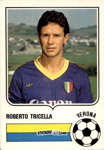 Sticker Roberto Tricella - Forza Goal 1984-1985
 n. VER10 - Perfetti