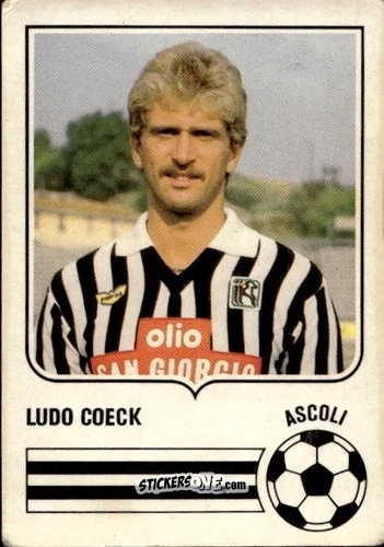 Figurina Ludo Coeck - Forza Goal 1984-1985
 n. ASC2 - Perfetti