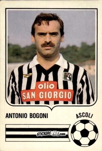 Cromo Antonio Bogoni - Forza Goal 1984-1985
 n. ASC7 - Perfetti