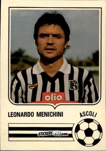 Sticker Leonardo Menichini - Forza Goal 1984-1985
 n. ASC9 - Perfetti