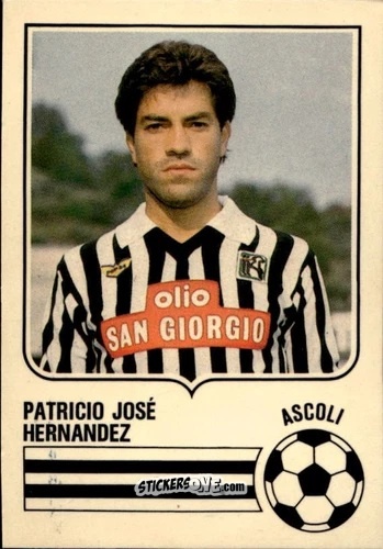 Cromo Patricio Josè Hernandez - Forza Goal 1984-1985
 n. ASC12 - Perfetti