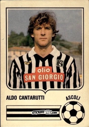 Sticker Aldo Cantarutti - Forza Goal 1984-1985
 n. ASC17 - Perfetti
