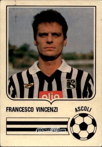 Figurina Francesco Vincenzi - Forza Goal 1984-1985
 n. ASC18 - Perfetti
