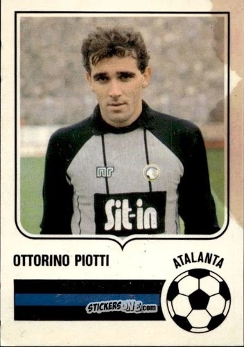 Sticker Ottorino Piotti - Forza Goal 1984-1985
 n. ATA18 - Perfetti