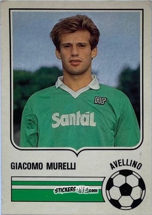 Sticker Giacomo Murelli - Forza Goal 1984-1985
 n. AVE7 - Perfetti