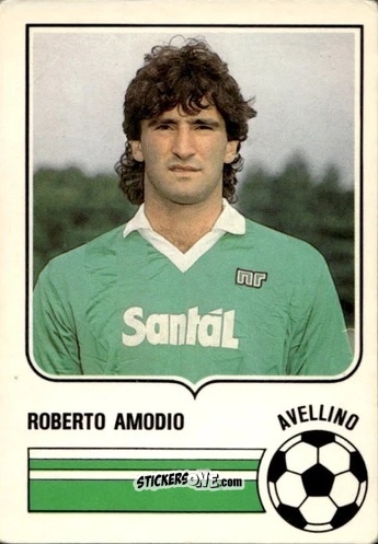 Cromo Roberto Amodio - Forza Goal 1984-1985
 n. AVE9 - Perfetti