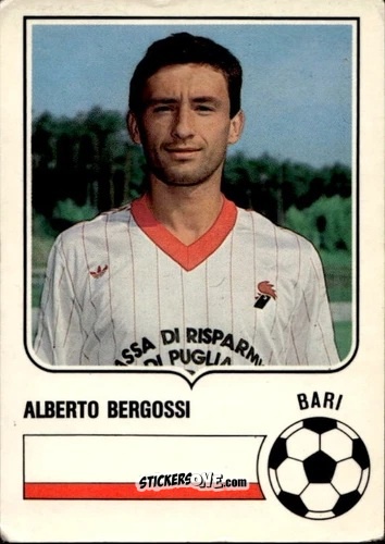 Sticker Alberto Bergossi - Forza Goal 1984-1985
 n. BAR3 - Perfetti