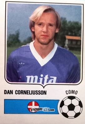 Sticker Dan Corneliusson - Forza Goal 1984-1985
 n. COM18 - Perfetti