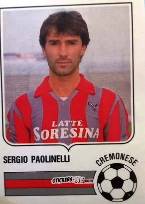 Sticker Sergio Paolinelli - Forza Goal 1984-1985
 n. CRE8 - Perfetti