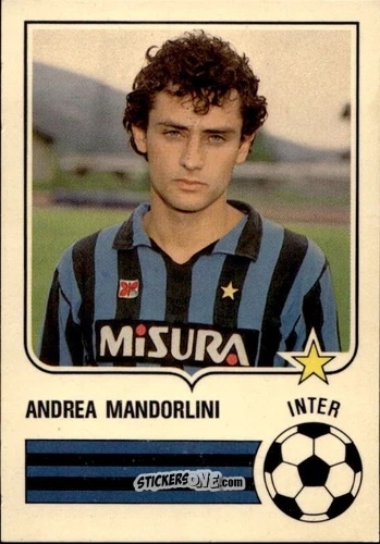 Figurina Andrea Mandorlini - Forza Goal 1984-1985
 n. INT6 - Perfetti