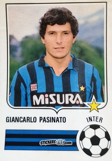 Sticker Giancarlo Pasinato - Forza Goal 1984-1985
 n. INT12 - Perfetti