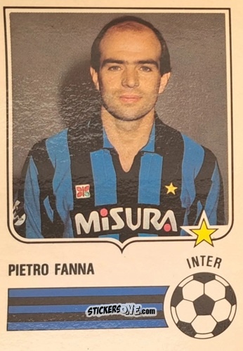 Sticker Pietro Fanna - Forza Goal 1984-1985
 n. INT15 - Perfetti