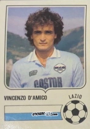 Sticker Vincenzo D'Amico - Forza Goal 1984-1985
 n. LAZ13 - Perfetti