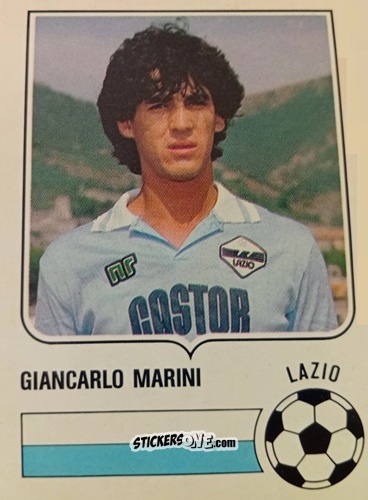 Sticker Giancarlo Marini - Forza Goal 1984-1985
 n. LAZ16 - Perfetti