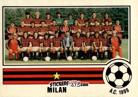 Figurina Squadra - Forza Goal 1984-1985
 n. MIL1 - Perfetti